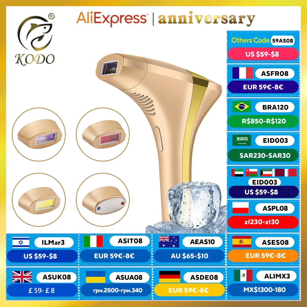 Luvario laser épilation